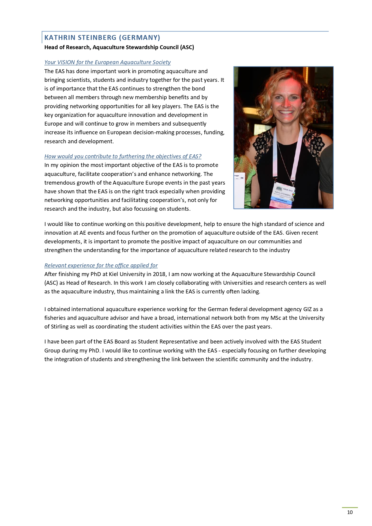 KATHRIN STEINBERG (GERMANY)