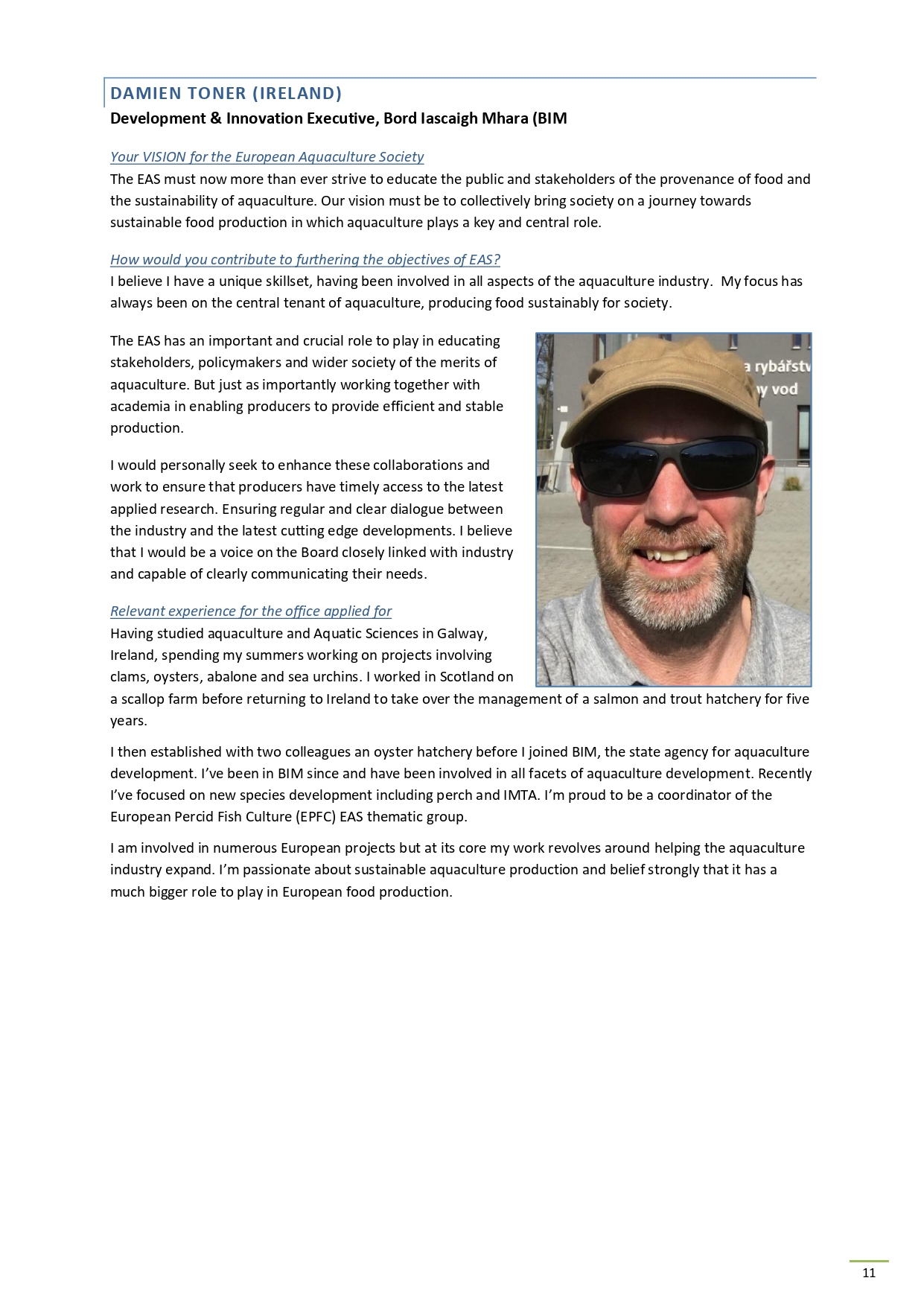 DAMIEN TONER (IRELAND)