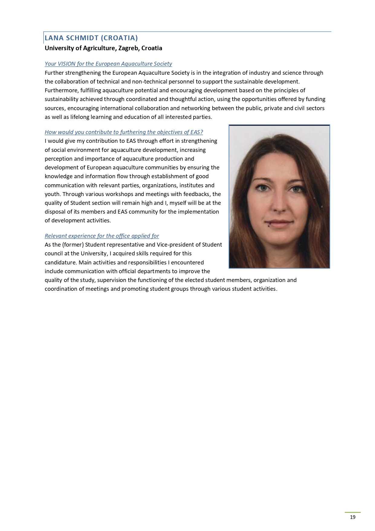 LANA SCHMIDT (CROATIA)